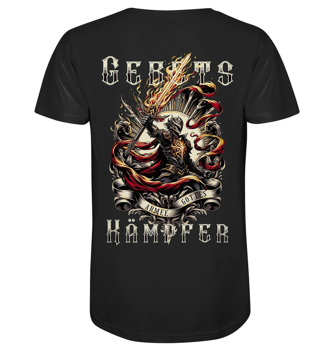 Epheser 6 / 1.Thessalonicher 5,17 - Gebetskämpfer | Organic Shirt