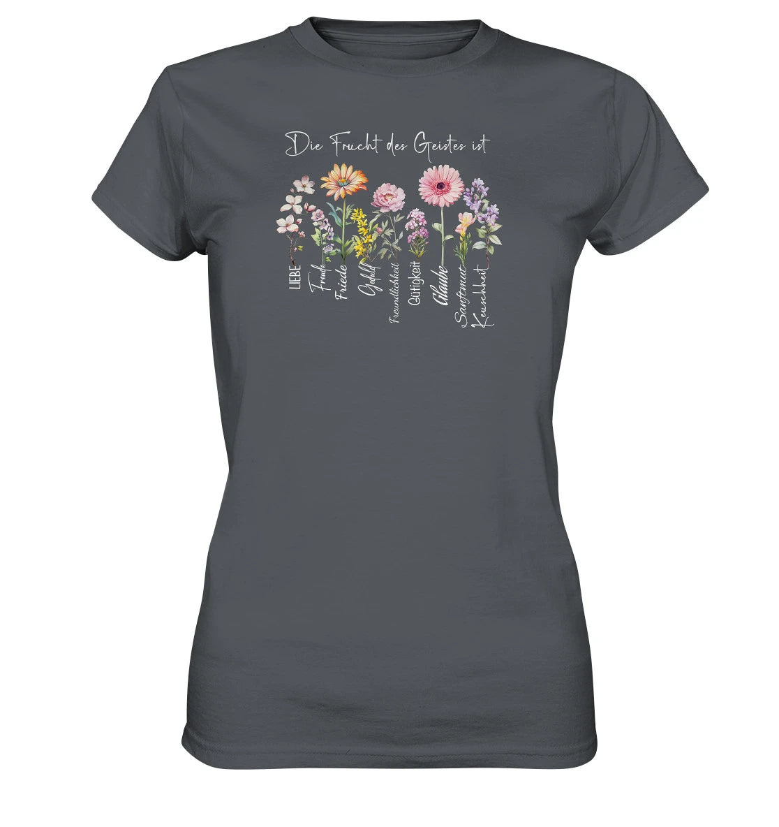 Gal 5,22 - Frucht des Geistes - Ladies Premium Shirt