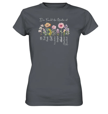 Gal 5,22 - Frucht des Geistes - Ladies Premium Shirt