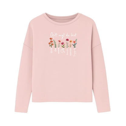 Gott sagt du bist - FP - Ladies Oversize Sweatshirt