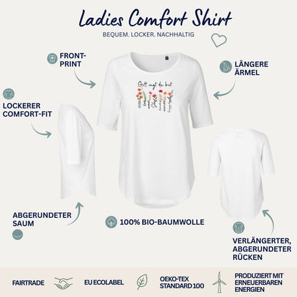 Gott sagt du bist | Ladies Comfort Shirt