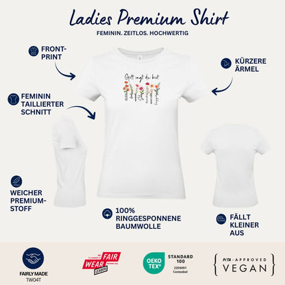 Gott sagt du bist - FP - Ladies Premium Shirt