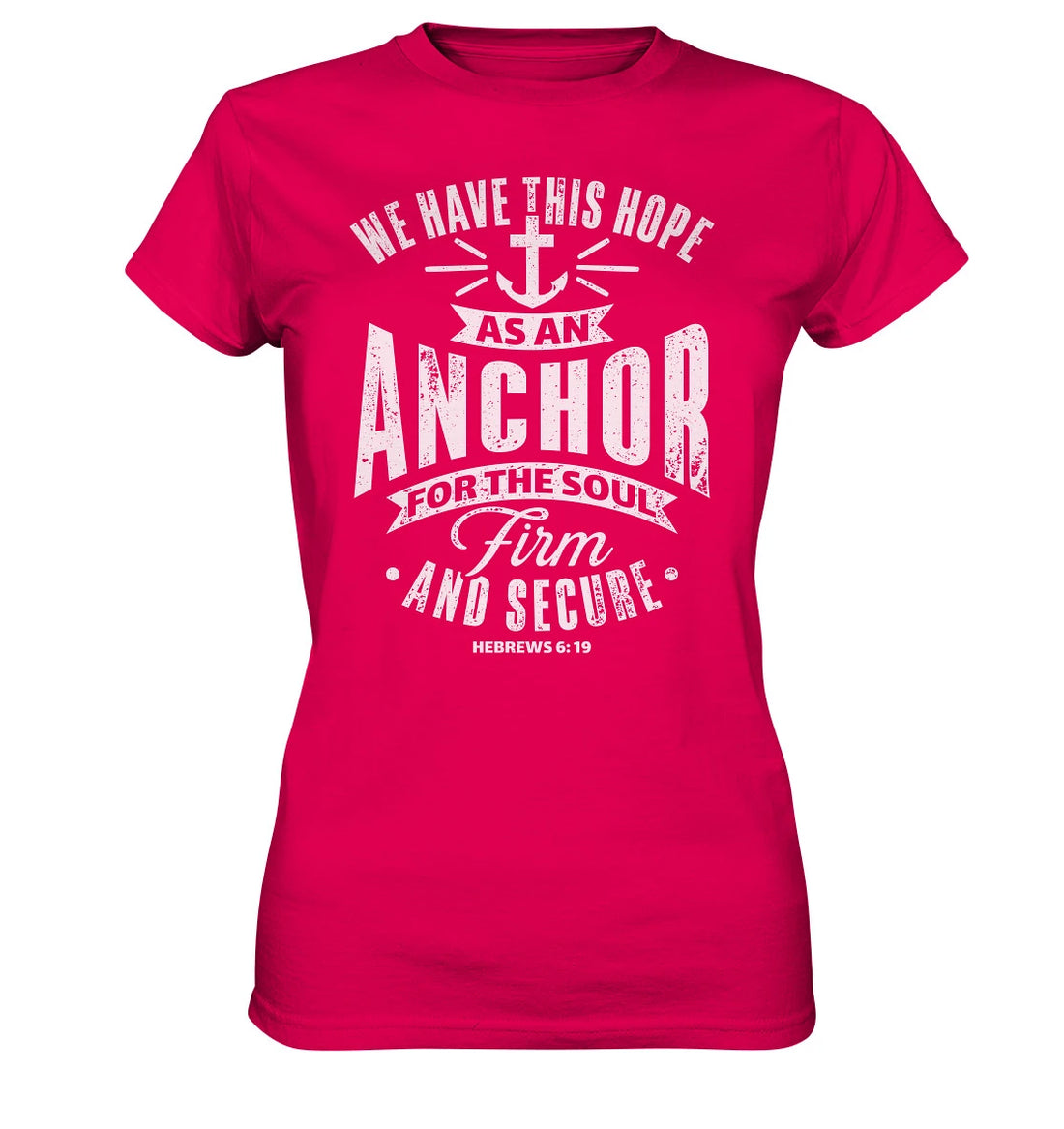 Hebr 6,19 - Anchor - FP - Ladies Premium Shirt