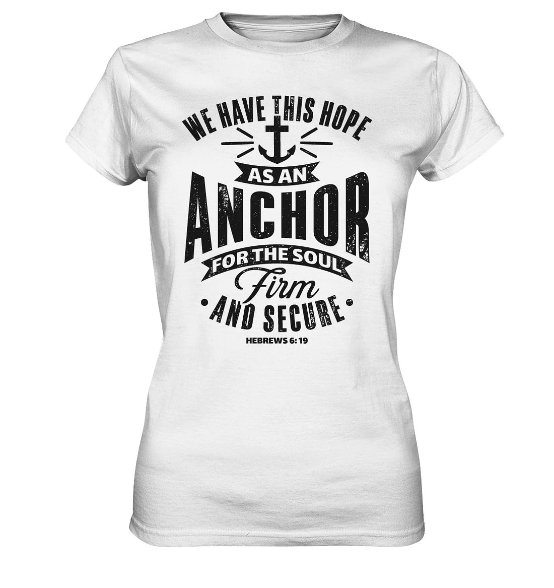 Hebr 6,19 - Anchor - Ladies Premium Shirt