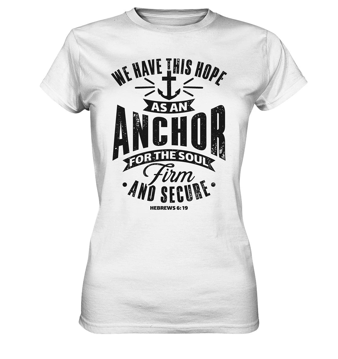 Hebr 6,19 - Anchor - FP - Ladies Premium Shirt