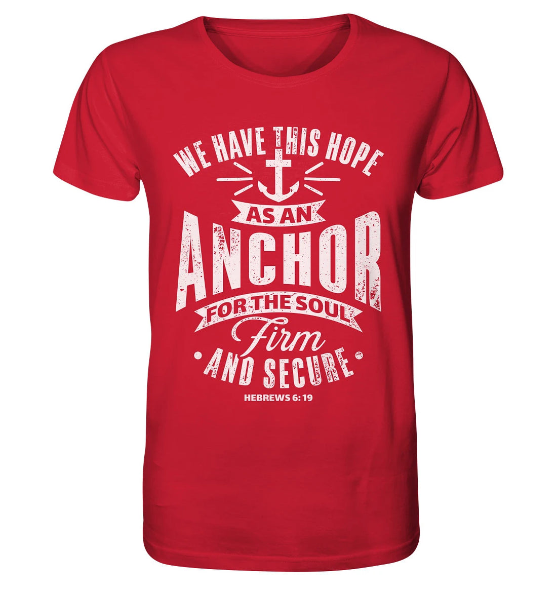 Hebr 6,19 - Anchor - FP - Organic Shirt