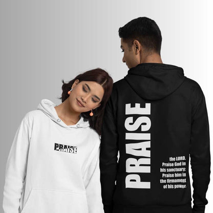 Ps 150,1 - PRAISE - Organic Basic Hoodie