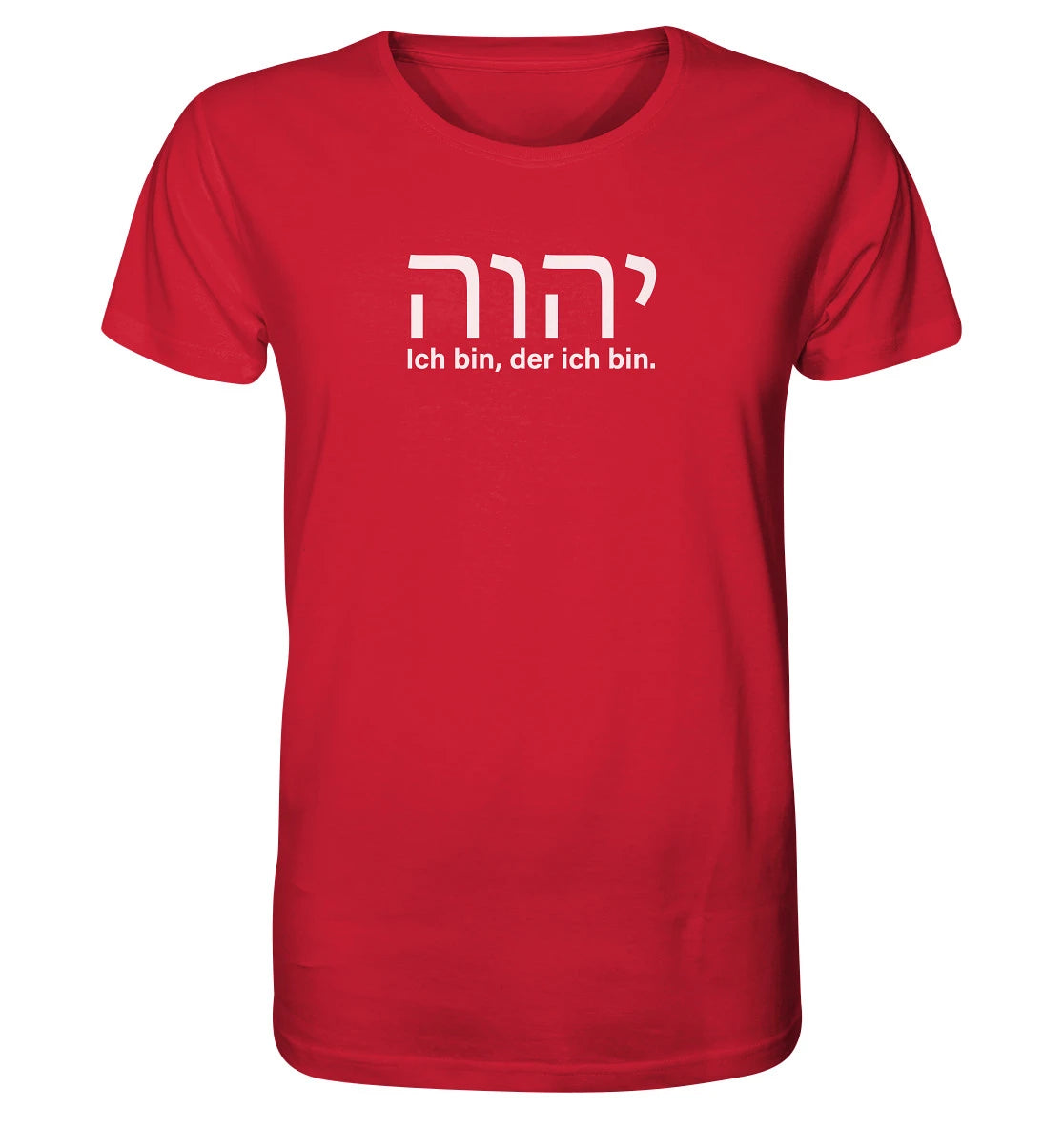 יהוה‎ - Ich bin, der ich bin. - FP - Organic Shirt