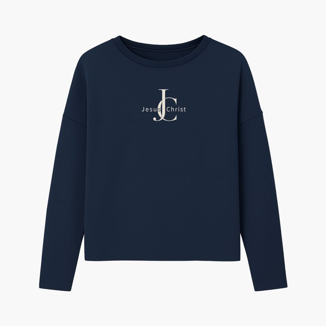 JC Monogramm | Ladies Oversize Sweatshirt