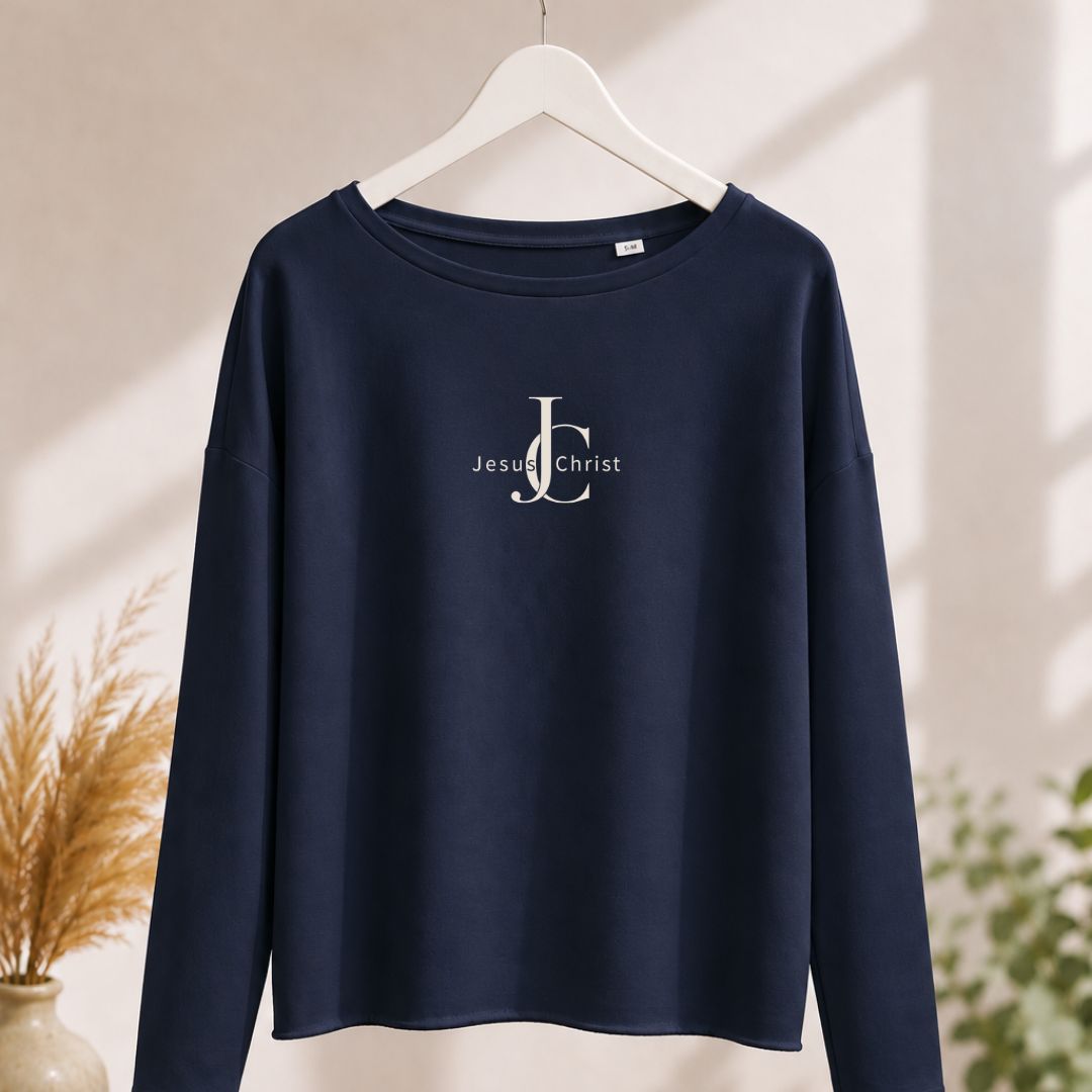 JC Monogramm | Ladies Oversize Sweatshirt