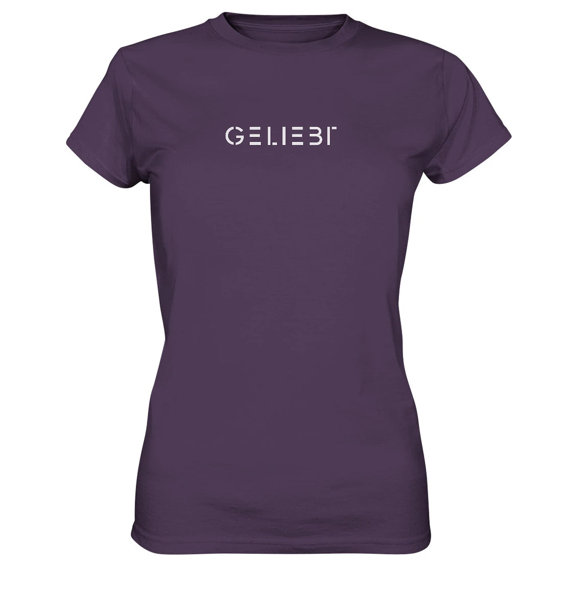 Jer 31,3 - GELIEBT -Schriftzug - FP - Ladies Premium Shirt