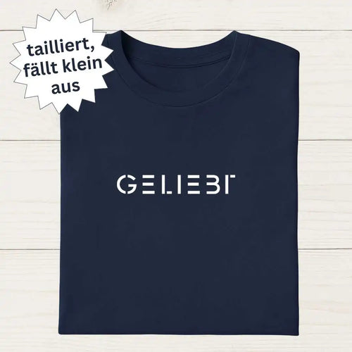 Jer 31,3 - GELIEBT -Schriftzug - Ladies Premium Shirt
