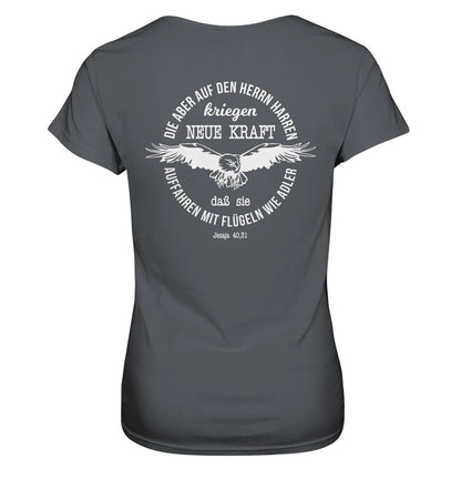 Jes 40,31 - Adler - V2 - BP - Ladies Premium Shirt