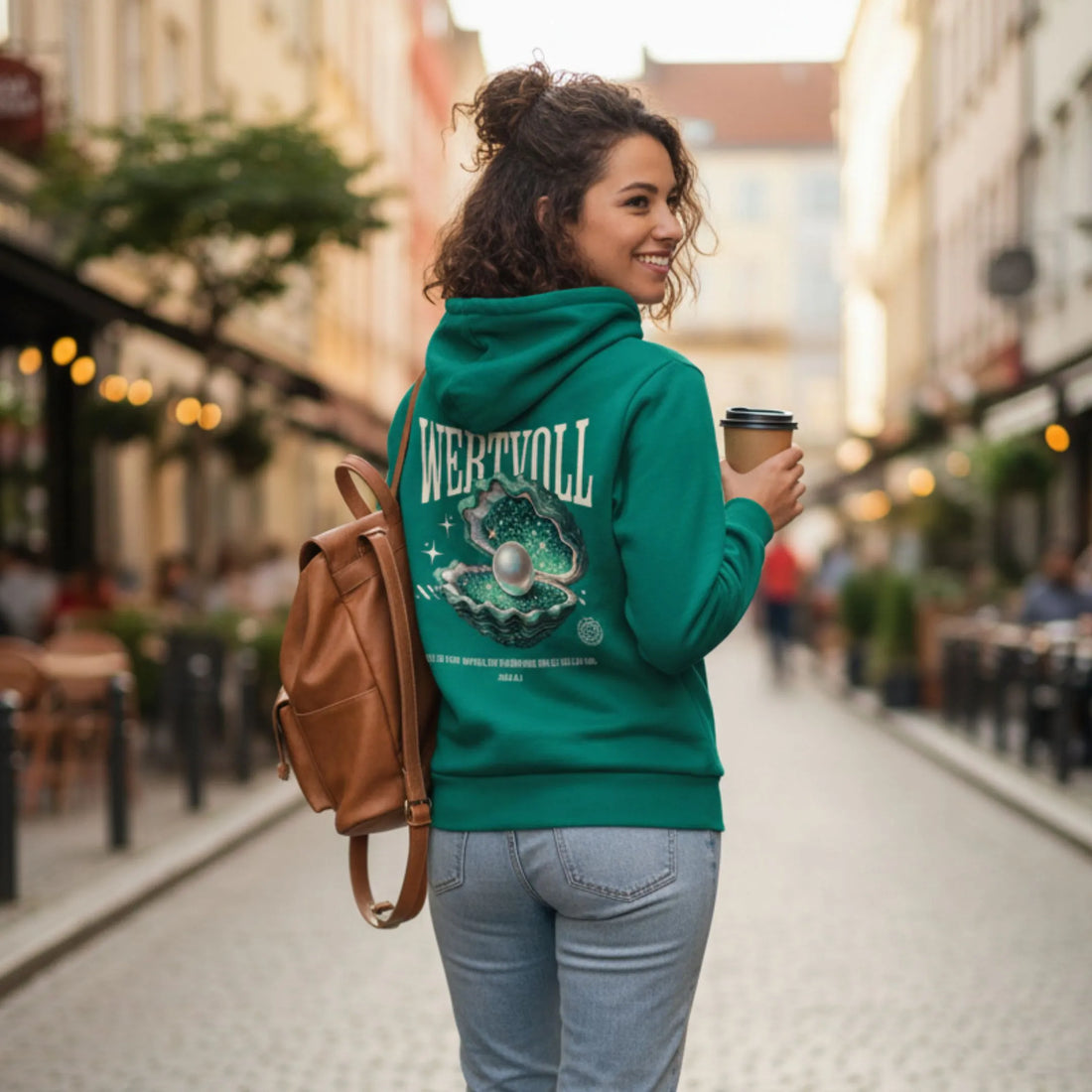 Jes 43,4 - WERTVOLL - FBP - Bio-Superflausch-Hoodie
