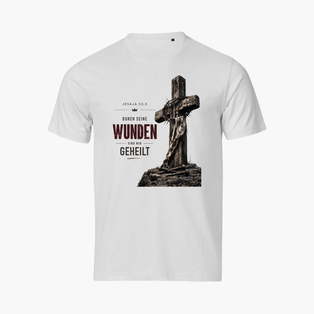 Jesaja 53,5 - GEHEILT | Organic Shirt