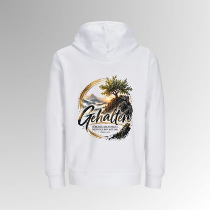 Jesaja 41,10 - Fürchte dich nicht - Gehalten | Bio-Superflausch-Hoodie