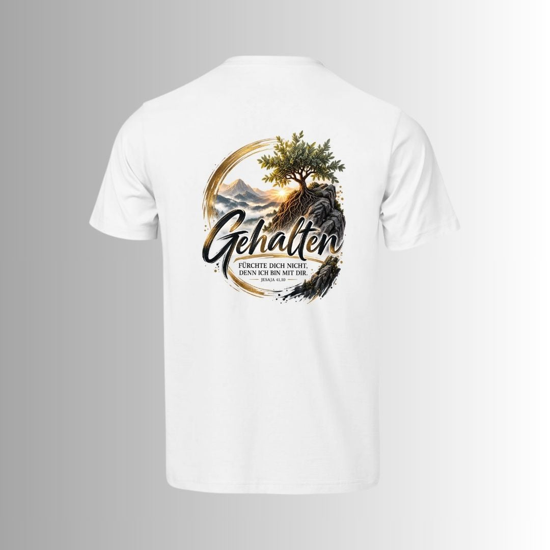 Jesaja 41,10 - Fürchte dich nicht - Gehalten | Organic Shirt