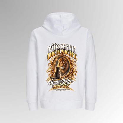 Jesaja 41,10 - Fürchte dich nicht - Löwe | Bio-Superflausch-Hoodie