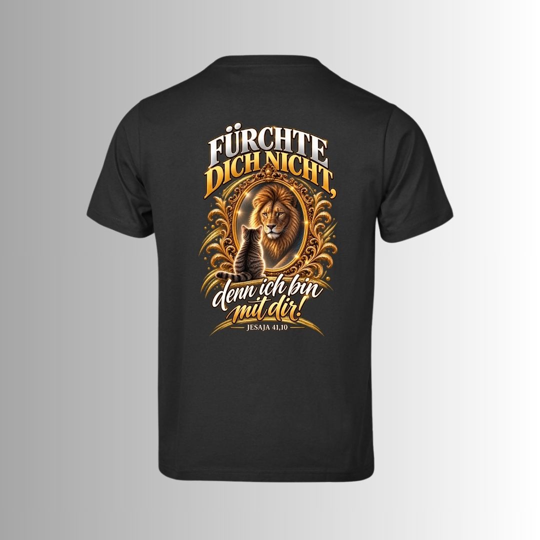 Jesaja 41,10 - Fürchte dich nicht - Löwe | Organic Shirt