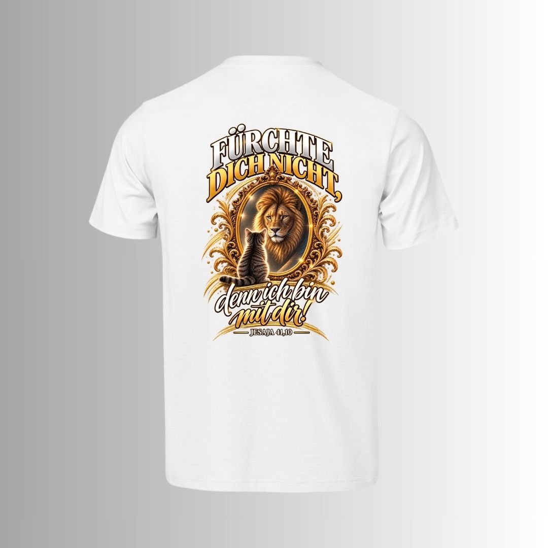 Jesaja 41,10 - Fürchte dich nicht - Löwe | Organic Shirt