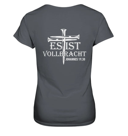 Joh 19,30 - Es ist vollbracht! - BP - Ladies Premium Shirt