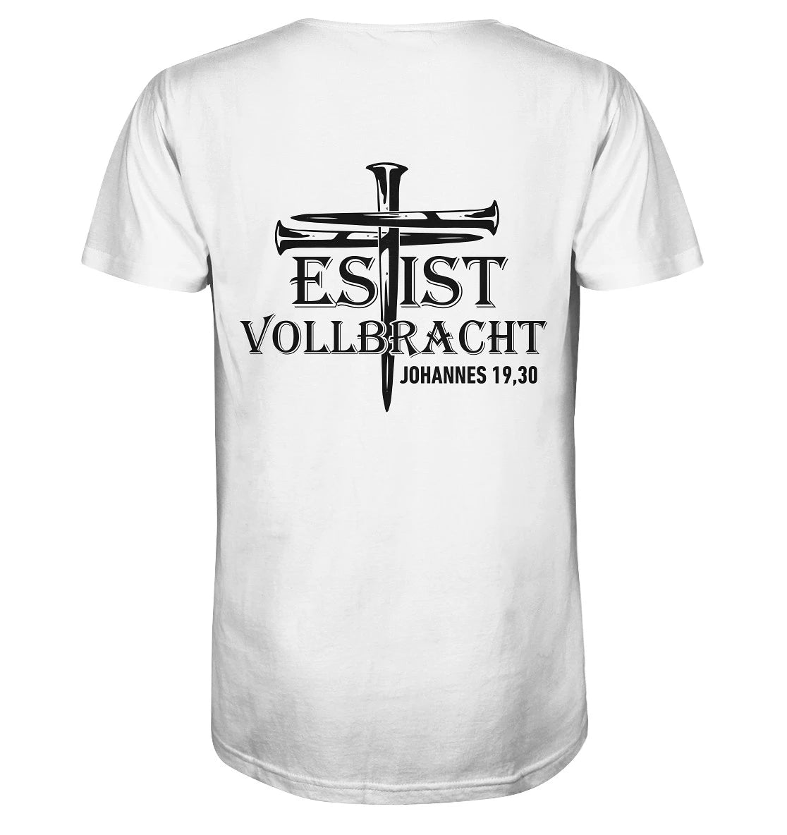 Joh 19,30 - Es ist vollbracht! - BP - Organic Shirt