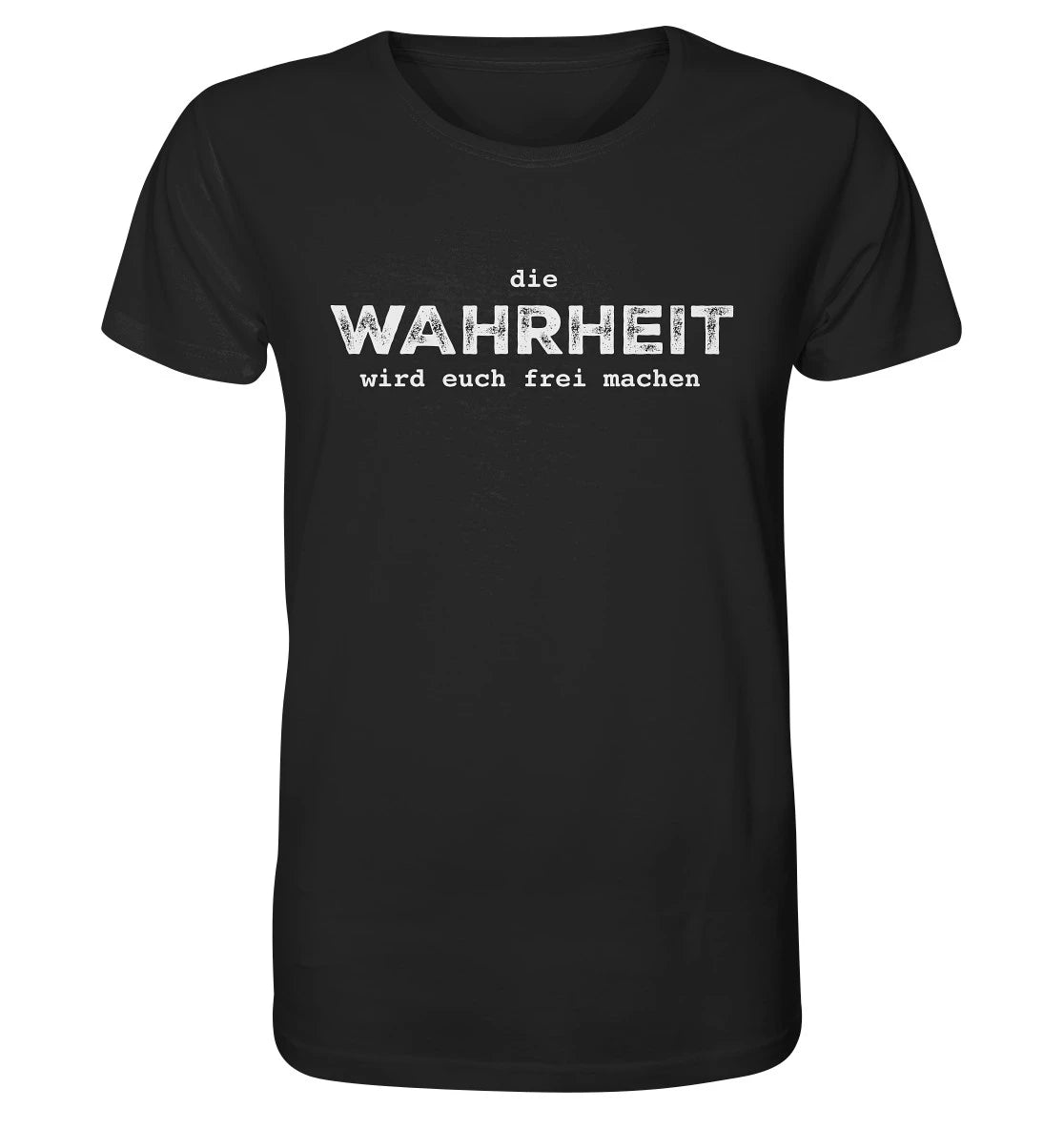 Joh 8,32 - Wahrheit V1 - FP - Organic Shirt
