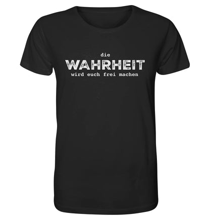 Joh 8,32 - Wahrheit V1 - FP - Organic Shirt