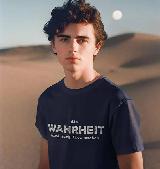 Joh 8,32 - Wahrheit V1 - FP - Organic Shirt