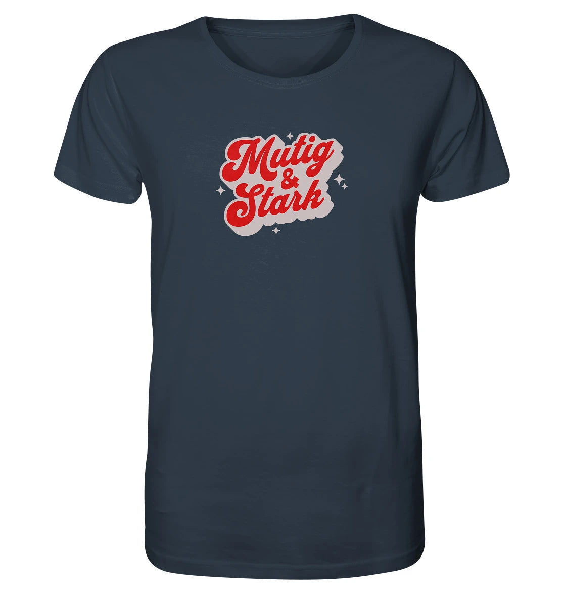 Jos 1,6-9 - mutig &amp; stark - FP - Organic Shirt