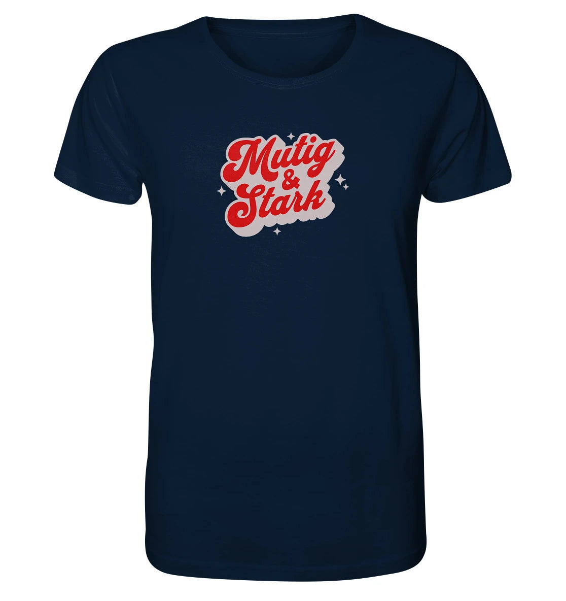 Jos 1,6-9 - mutig &amp; stark - FP - Organic Shirt