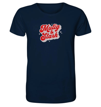 Jos 1,6-9 - mutig &amp; stark - FP - Organic Shirt
