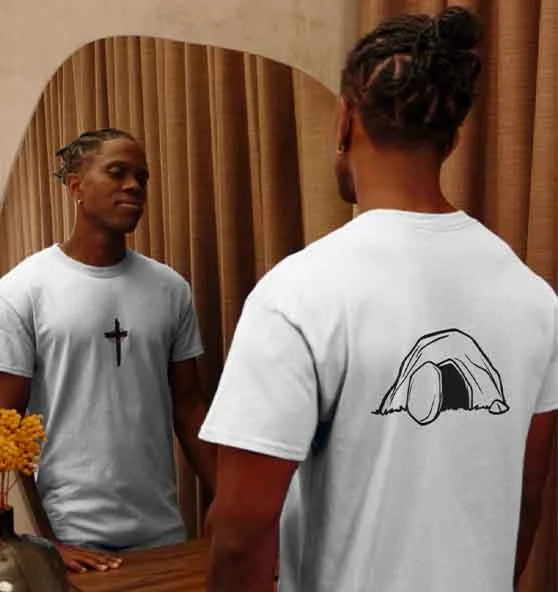 Karfreitag - Ostersonntag - doppelseitig - Organic Shirt