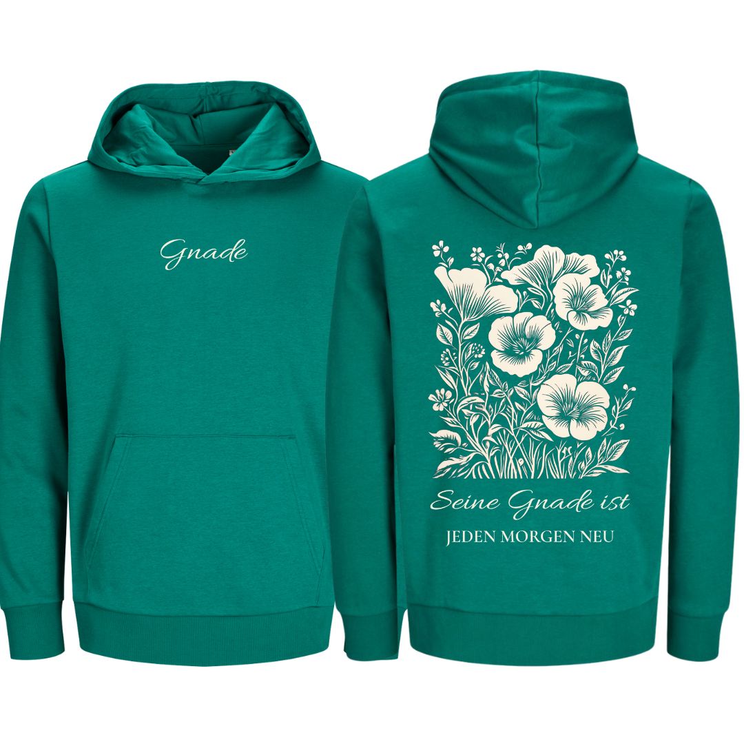 Kla 3,22-23 - Seine Gnade - FBP - Bio-Superflausch-Hoodie