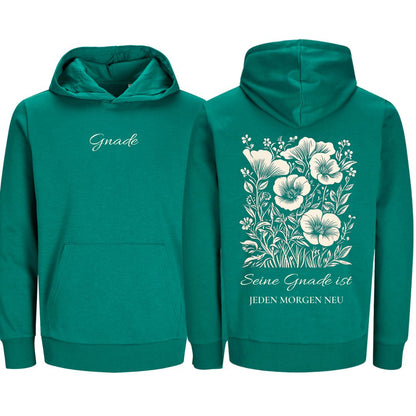 Kla 3,22-23 - Seine Gnade - FBP - Bio-Superflausch-Hoodie