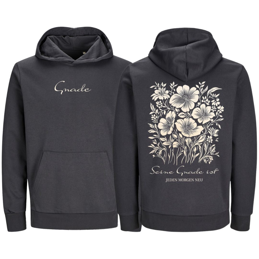 Kla 3,22-23 - Seine Gnade - FBP - Bio-Superflausch-Hoodie