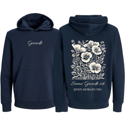 Kla 3,22-23 - Seine Gnade - FBP - Bio-Superflausch-Hoodie