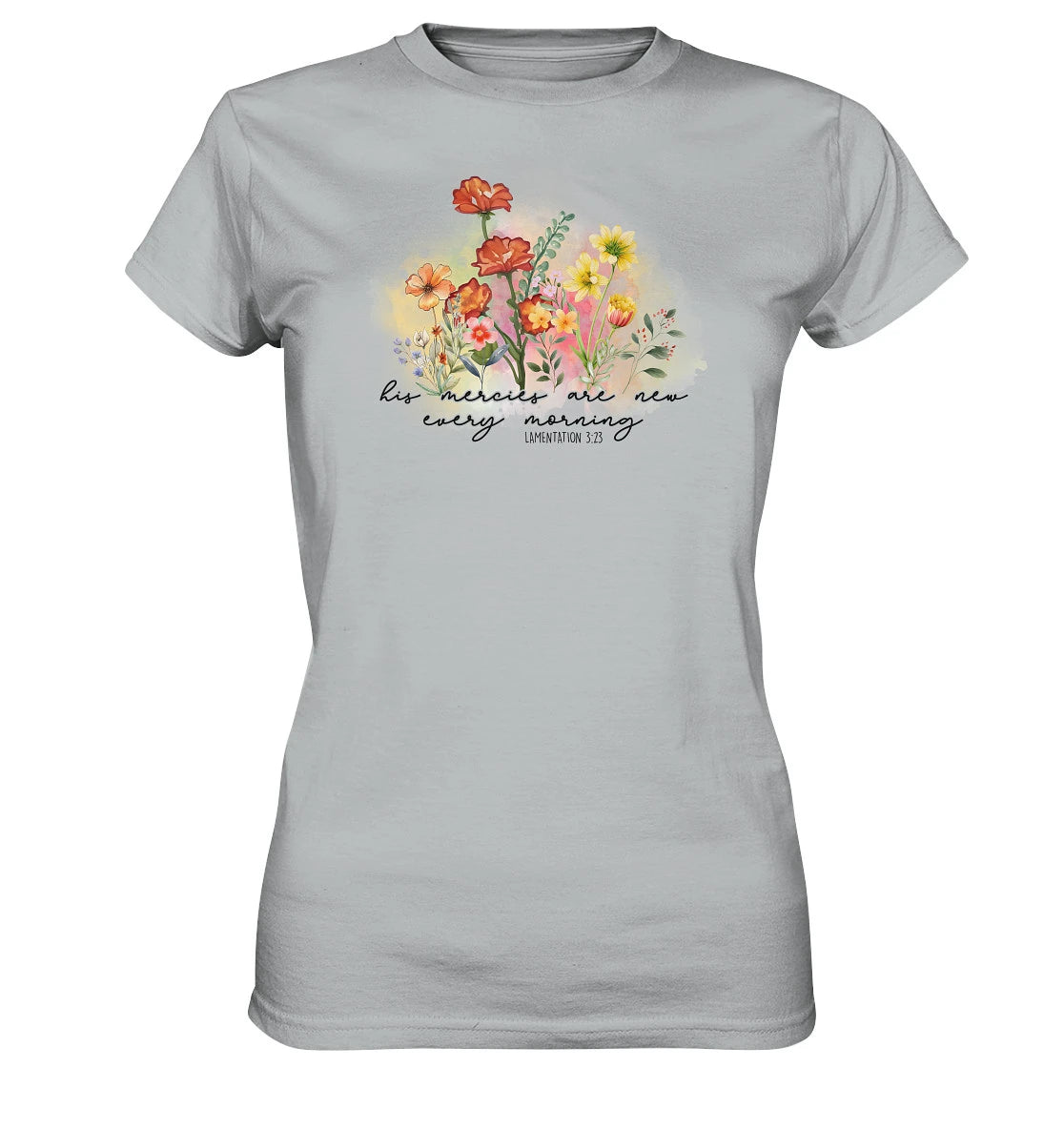 Kla 3,23 - his mercies are new - FP - Ladies Premium Shirt