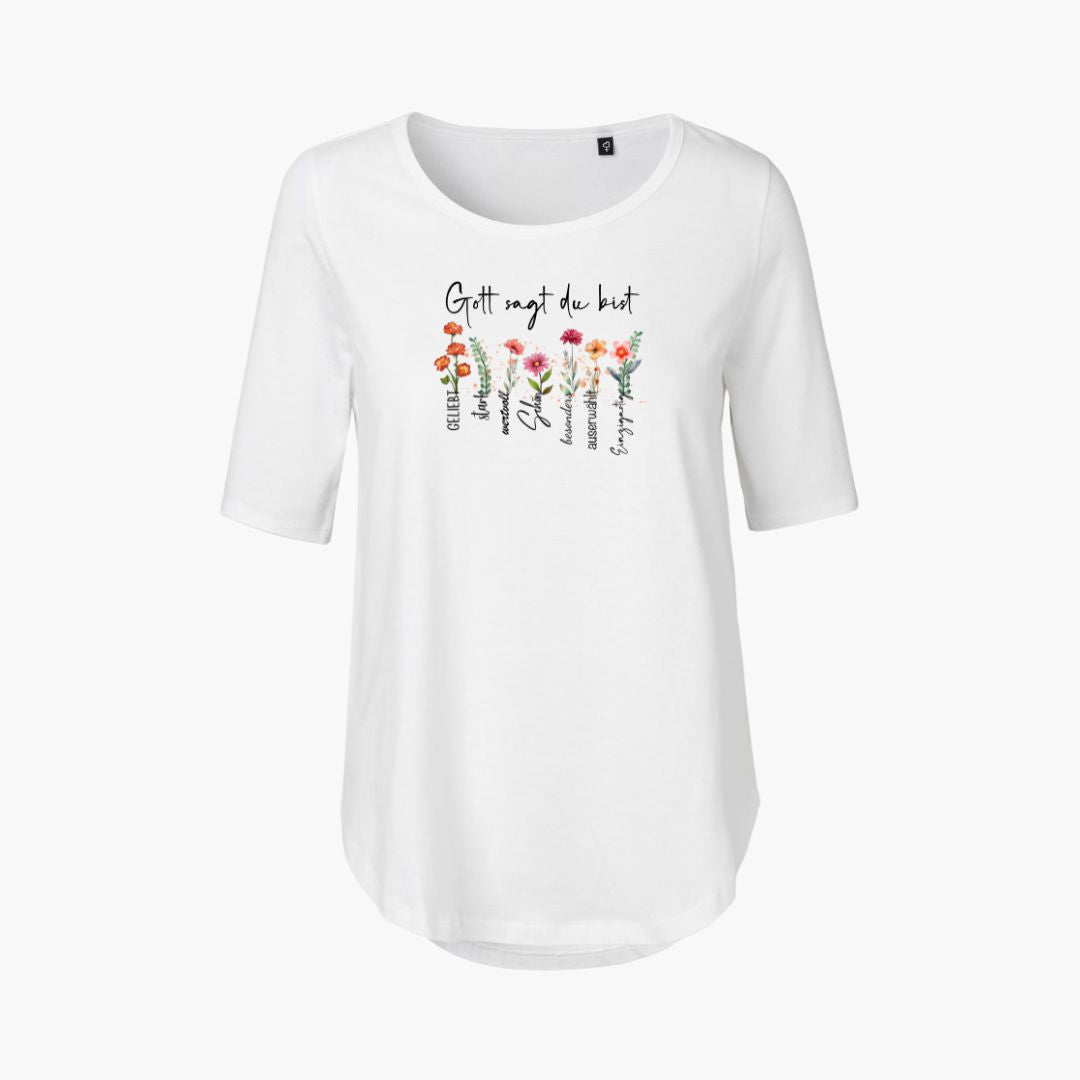 Gott sagt du bist | Ladies Comfort Shirt