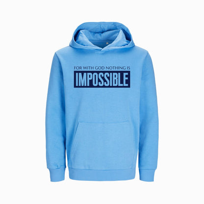 Lk 1,37 - IMPOSSIBLE - FP - Bio-Superflausch-Hoodie