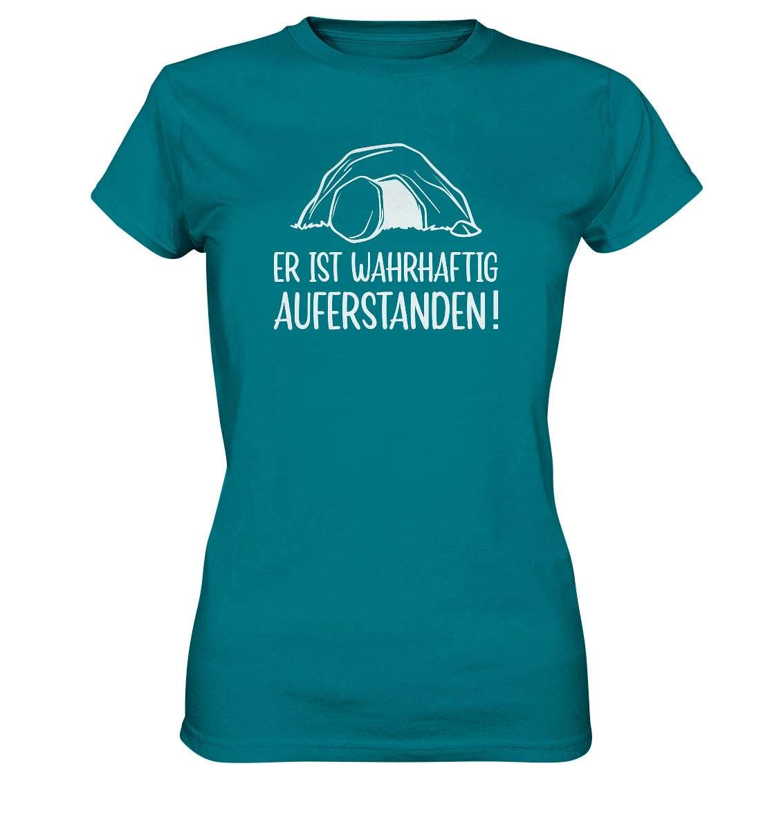 Lk 24,34 - Er ist wahrhaftig auferstanden! - FP - Ladies Premium Shirt