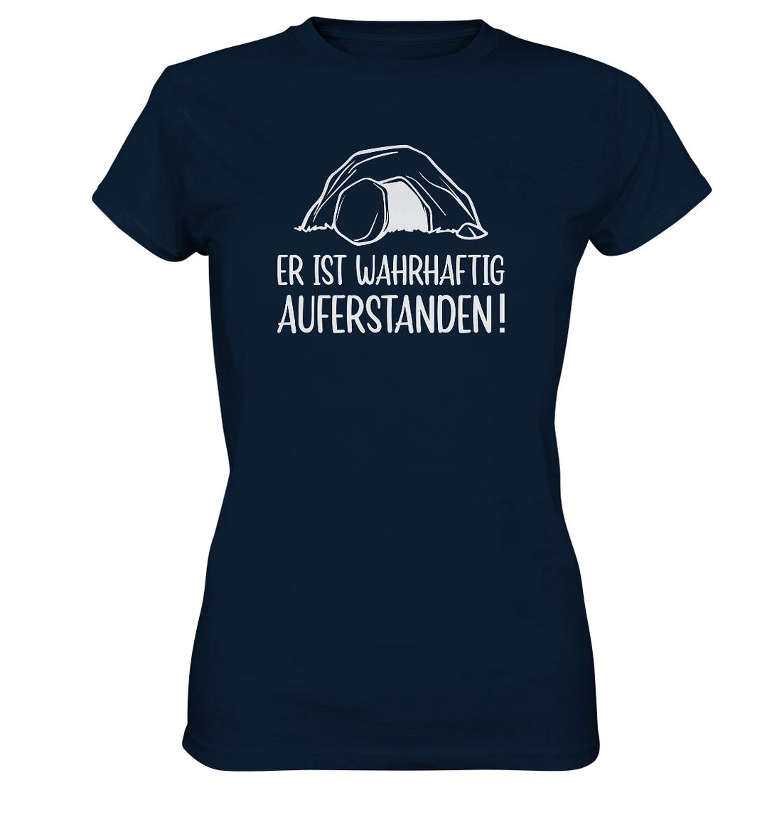 Lk 24,34 - Er ist wahrhaftig auferstanden! - FP - Ladies Premium Shirt
