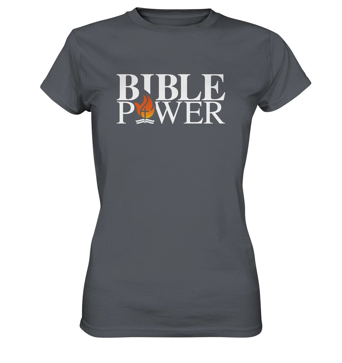 Bible Power Logo - FP - Ladies Premium Shirt