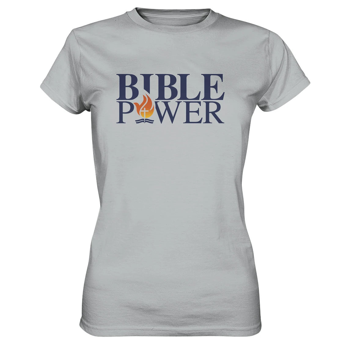 Bible Power Logo - FP - Ladies Premium Shirt