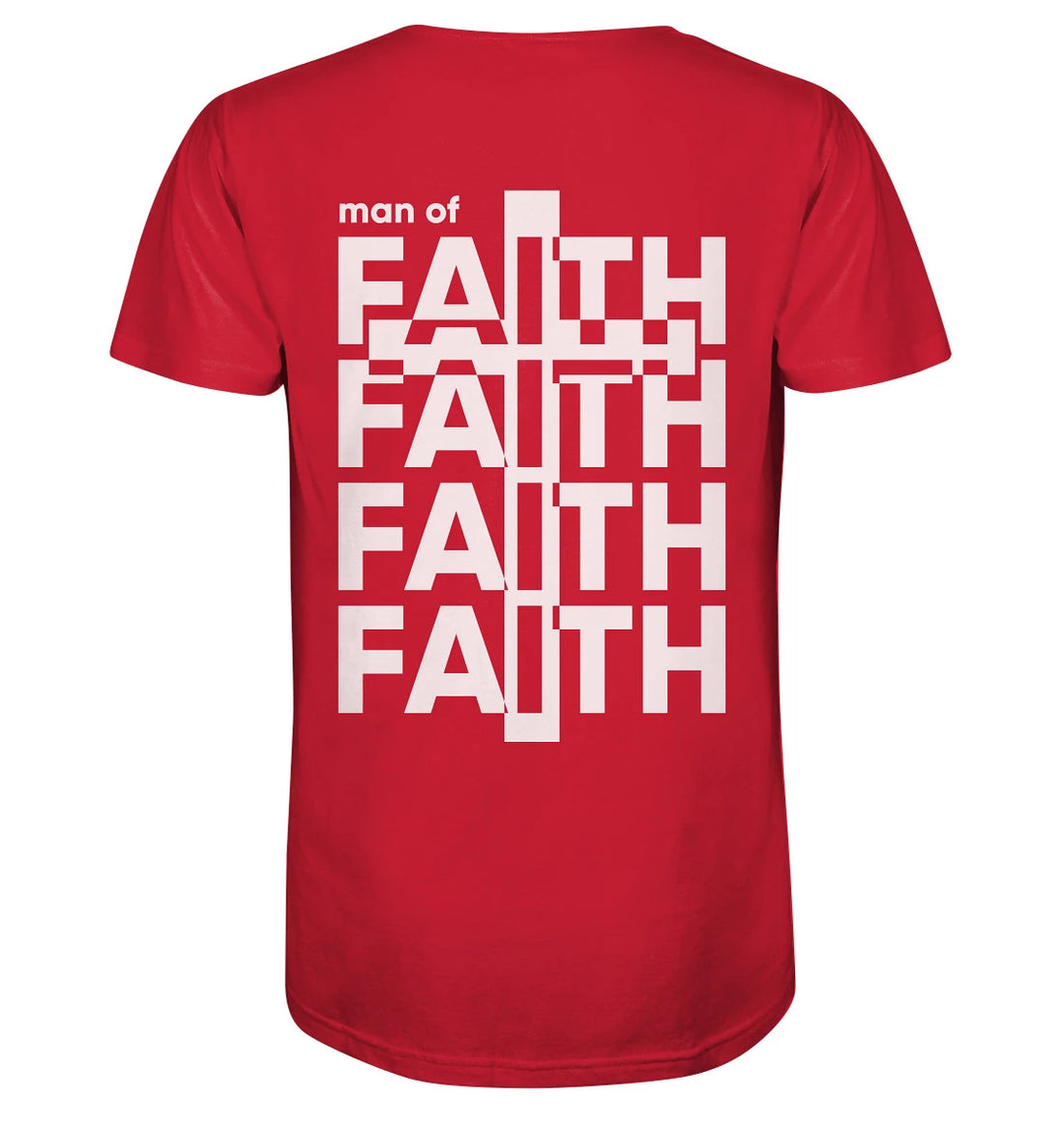 Man of FAITH - BP - Organic Shirt