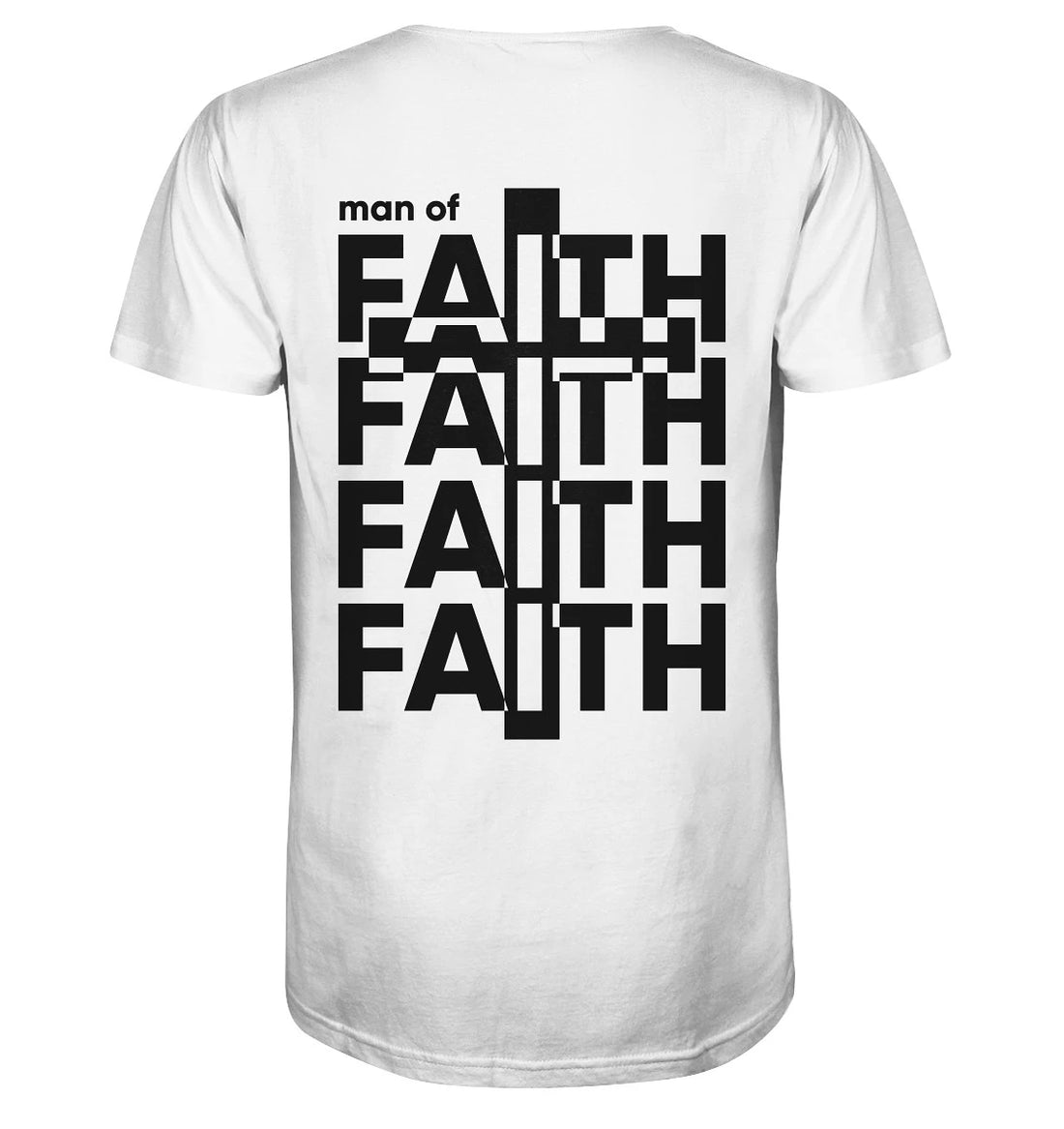 Man of FAITH - BP - Organic Shirt