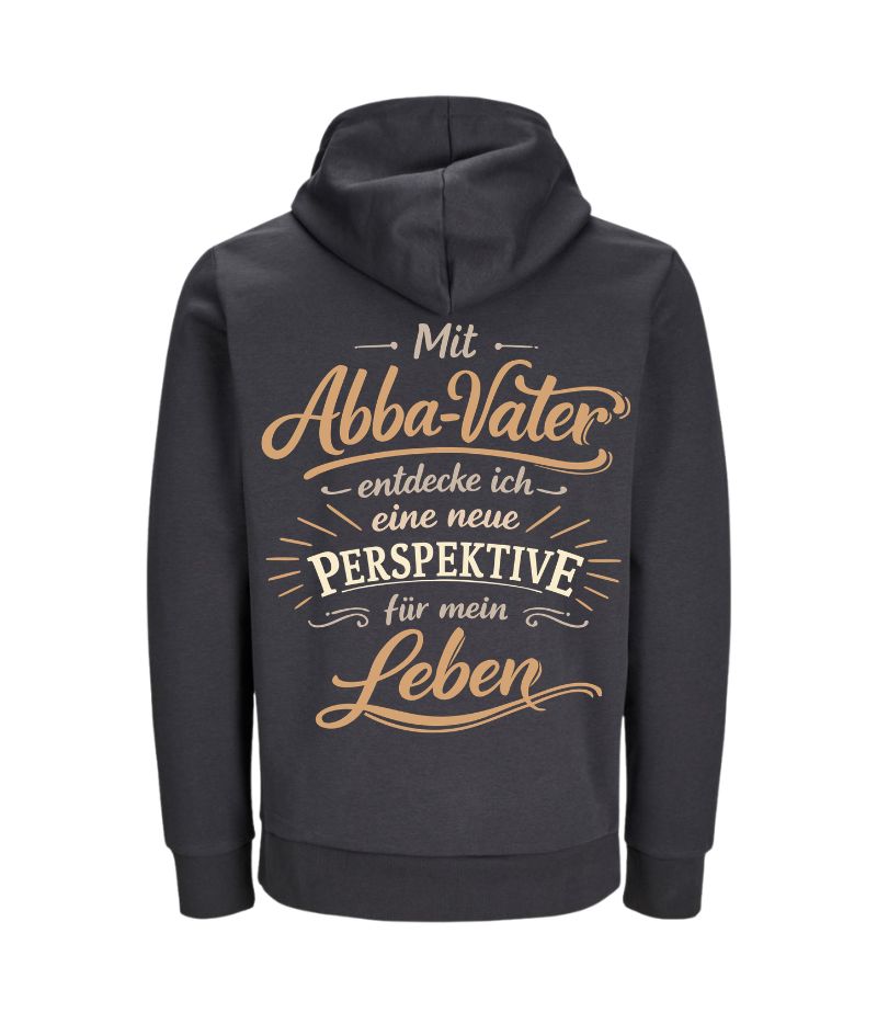 Mit Abba-Vater - BP - Bio-Superflausch-Hoodie