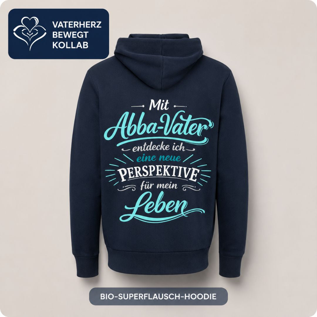 Mit Abba-Vater - BP - Bio-Superflausch-Hoodie