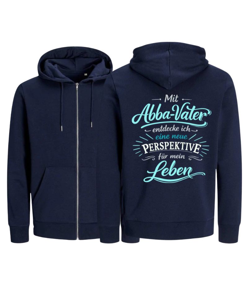 Mit Abba-Vater - BP - Bio-Superflausch-Zipper