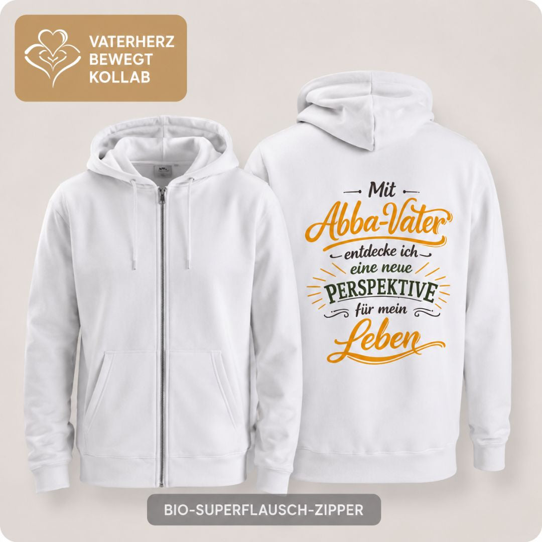 Mit Abba-Vater - BP - Bio-Superflausch-Zipper